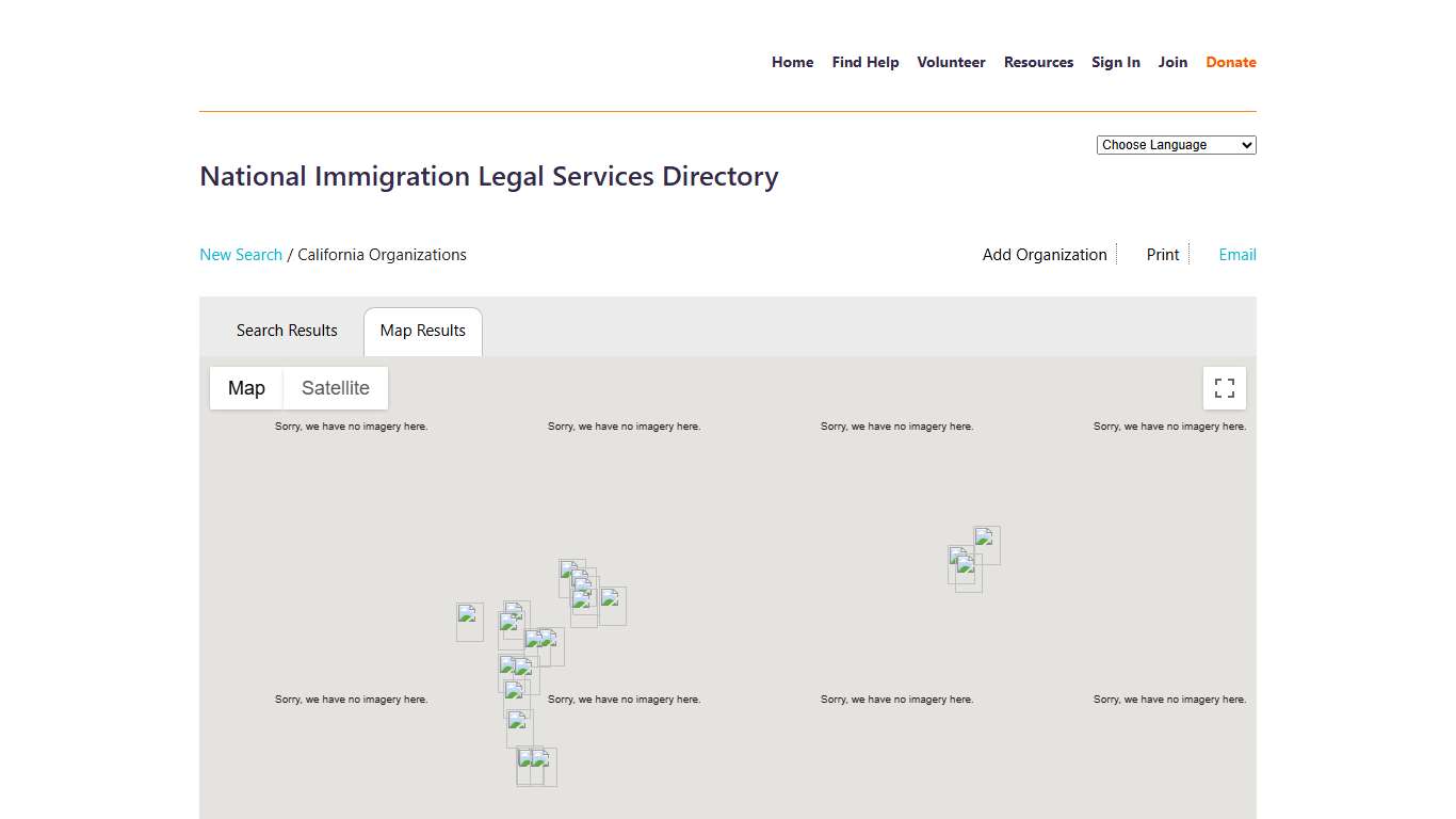 California Organizations - National Immigration Legal Services Directory - Immigration Advocates Network